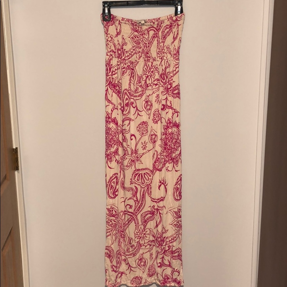 Rosie Pope strapless maxi dress